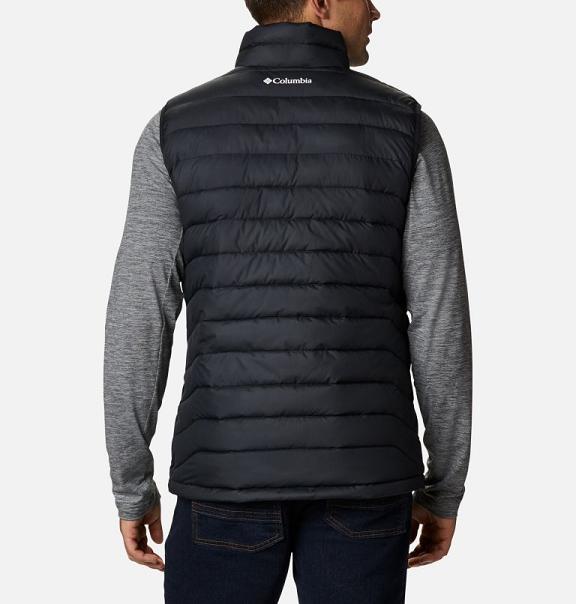 Columbia Collegiate Vest Black For Men's NZ21053 New Zealand